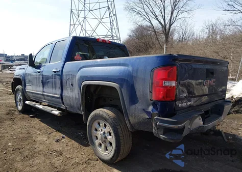 2015 GMC Sierra 2500Hd Slt from USA, damaged, VIN 1GT22ZEG6FZ100802